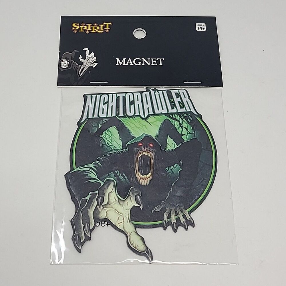 Nightcrawler Monster Refrigerator Fridge Magnet Spirit Halloween 5"x4" Brand New